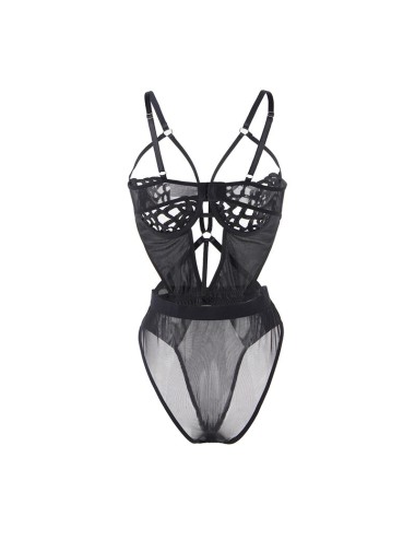 SUBBLIME - 954055 BODY SEXY DE RENDA PRETO S/M