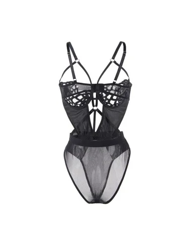 SUBBLIME - 954055 BODY SEXY DE RENDA PRETO S/M