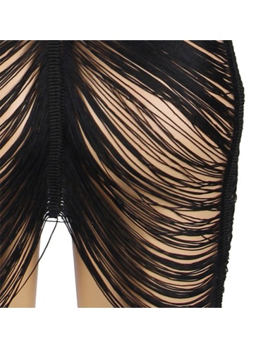 SUBBLIME - 954222 VESTIDO DE ALÇAS + TANGA PRETO S/M