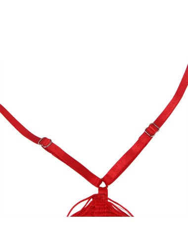 SUBBLIME - 954253 VESTIDO DE ALÇAS + TANGA VERMELHO L/XL