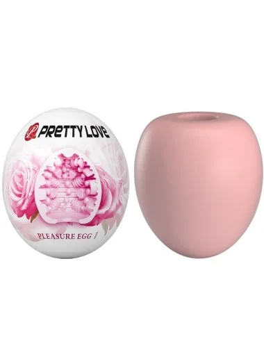 PRETTY LOVE - MASTURBADOR MASCULINO ROSA OVO