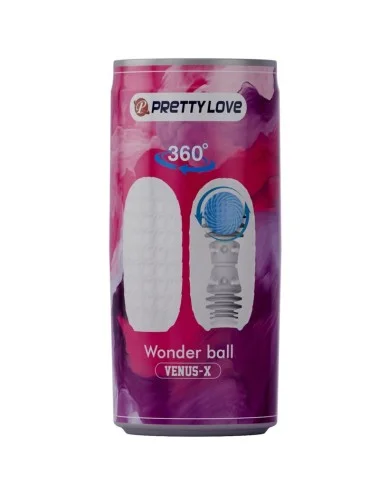 PRETTY LOVE - VENUS X MASTURBADOR MASCULINO MODELO 3 BRANCO