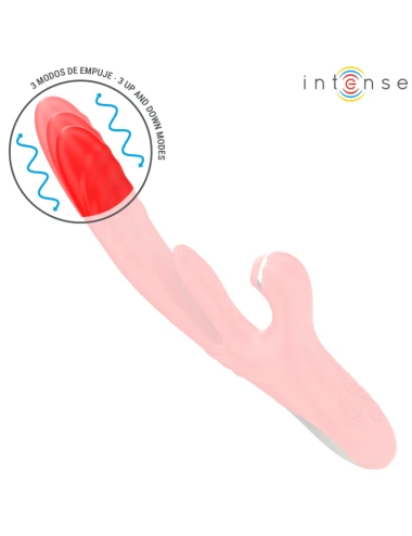 INTENSE - KAROL MULTIFUNÇÃO VIBRADOR IMPULSO & ESTIMULAÇÃO & SUCÇÃO VERMELHO