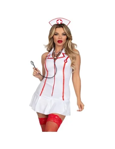 LEG AVENUE - TRAJE DE ENFERMEIRA CHEFE BRANCO S/M