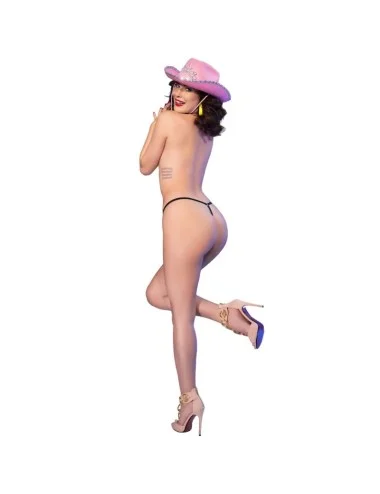 CHILIROSE - CR 4836 TANGA KISS ME PRETA L/XL