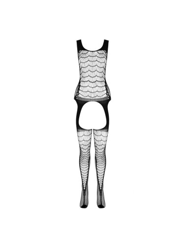 PASSION - BS 104 BODYSTOCKING BRANCO TAMANHO ÚNICO