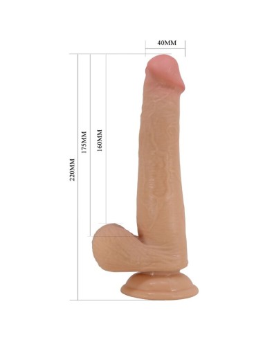 PRETTY LOVE - DILDO REALISTA ALTO 22 CM CARNE