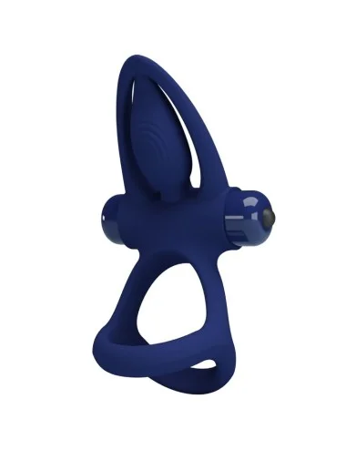 PRETTY LOVE - MAT ANEL DUPLO COM VIBRAO E ESTIMULADOR AZUL