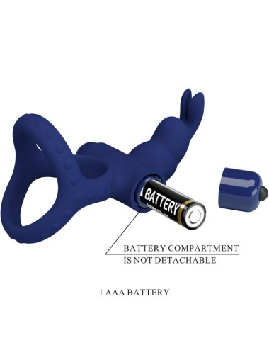 PRETTY LOVE - LUCHITO ANEL VIBRANTE DUPLO COELHO AZUL