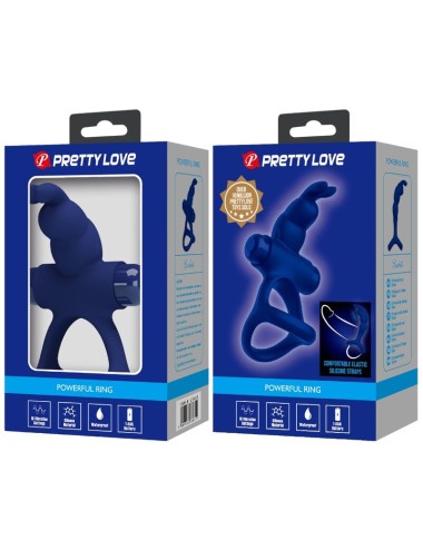 PRETTY LOVE - LUCHITO ANEL VIBRANTE DUPLO COELHO AZUL