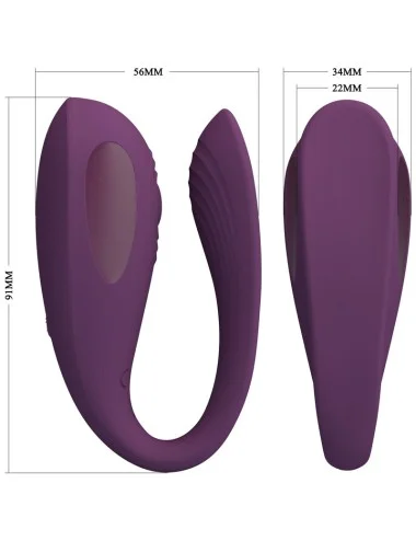 PRETTY LOVE - AARI MASSAJADOR DE CLÍTORIS ROXO APLICAÇÃO GRATUITA