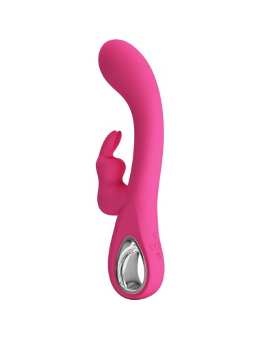 PRETTY LOVE - NOVAK RABBIT VIBRADOR 12 VIBRAÇÕES ROSA