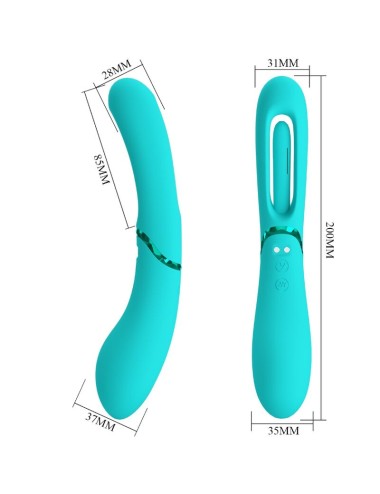 ROMANCE - VIBRADOR LEXIE G-SPOT 7 VIBRAÇÕES AZUL