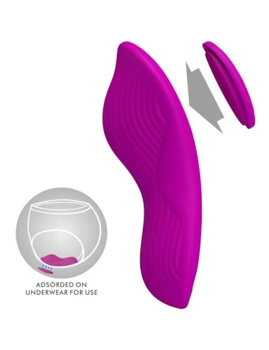 PRETTY LOVE - ESTIMULADOR DE CLITÓRIS ROMARIO LAY-ON CONTROLE REMOTO ROSA