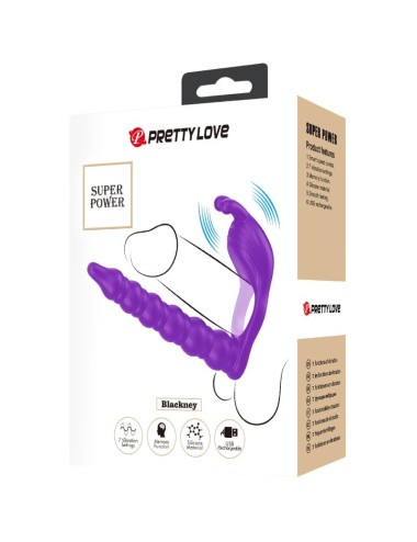 PRETTY LOVE - BLACKNEY ANÉIS PARA PÊNIS COM PLUG VIBRADOR
