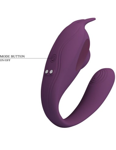 PRETTY LOVE - ESTIMULADOR E VIBRADOR SHEY APLICATIVO GRATUITO LONGA DISTÂNCIA ROXO
