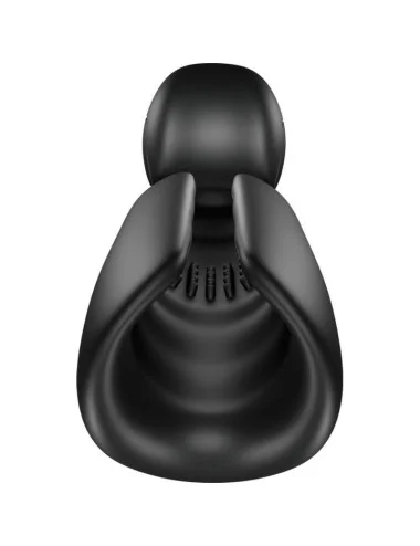 SNAIL VIBE - EVO PARA ELE MASTURBADOR MASCULINO SLIDE N'ROLL PRETO