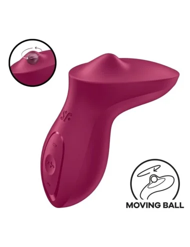 SATISFYER - EXCITERRR VIBRADOR LAY-ON CLITORIS BERRY