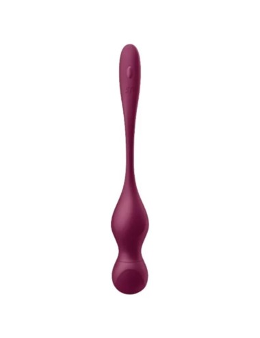 SATISFYER - LOVE BIRDS VARY BOLAS VIBRATÓRIAS APLICATIVO GRATUITO VINHO TINTO