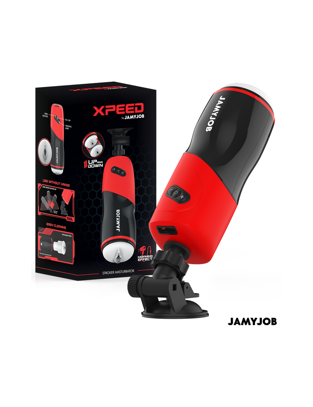 JAMYJOB - MASTURBADOR AUTOMÁTICO VAGINA XPEED 5 MODOS DE SUCÇÃO JAMYJOB - MASTURBADOR AUTOMÁTICO VAGINA XPEED 5 MODOS DE SUCÇÃO