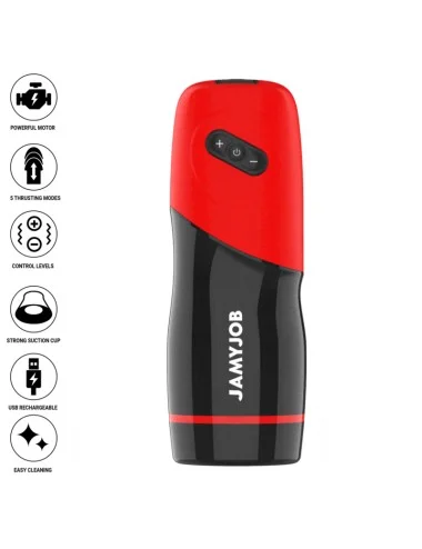 JAMYJOB - MASTURBADOR AUTOMÁTICO VAGINA XPEED 5 MODOS DE SUCÇÃO
