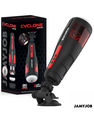 JAMYJOB - STORM MASTURBADOR AUTOMÁTICO DE VAGINA 10 MODOS DE SUCÇÃO E IMPULSO