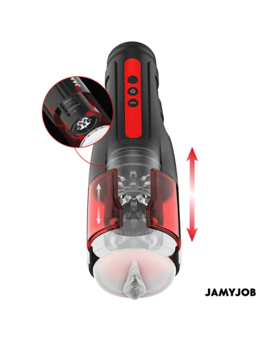 JAMYJOB - STORM MASTURBADOR AUTOMÁTICO DE VAGINA 10 MODOS DE SUCÇÃO E IMPULSO