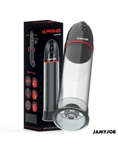 JAMYJOB - BOMBA AUTOMÁTICA XPAND 3 NÍVEIS DE SUCÇÃO CINZA