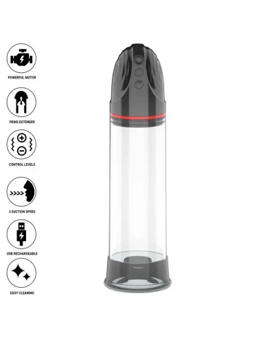 JAMYJOB - BOMBA AUTOMÁTICA XPAND 3 NÍVEIS DE SUCÇÃO CINZA
