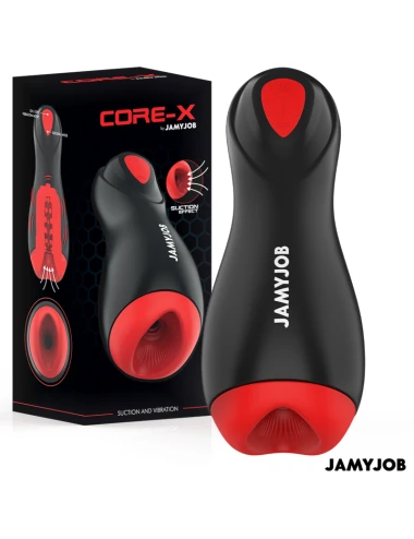 JAMYJOB - MASTURBADOR AUTOMÁTICO CORE-X 5 MODOS DE SUCÇÃO E VIBRAÇÃO