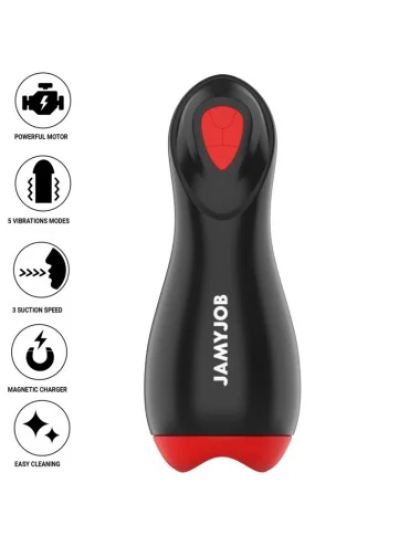 JAMYJOB - MASTURBADOR AUTOMÁTICO CORE-X 5 MODOS DE SUCÇÃO E VIBRAÇÃO