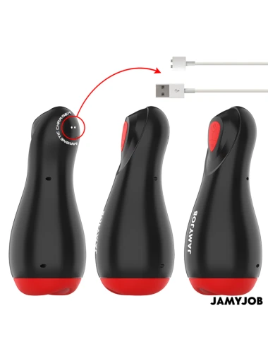 JAMYJOB - MASTURBADOR AUTOMÁTICO CORE-X 5 MODOS DE SUCÇÃO E VIBRAÇÃO