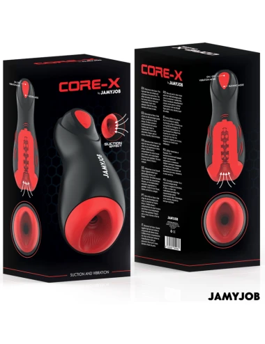 JAMYJOB - MASTURBADOR AUTOMÁTICO CORE-X 5 MODOS DE SUCÇÃO E VIBRAÇÃO