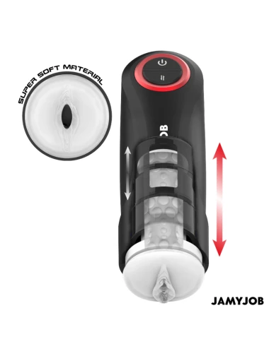 JAMYJOB - MASTURBADOR AUTOMÁTICO DE VAGINA POR GRAVIDADE 5 MODOS DE SUCÇÃO