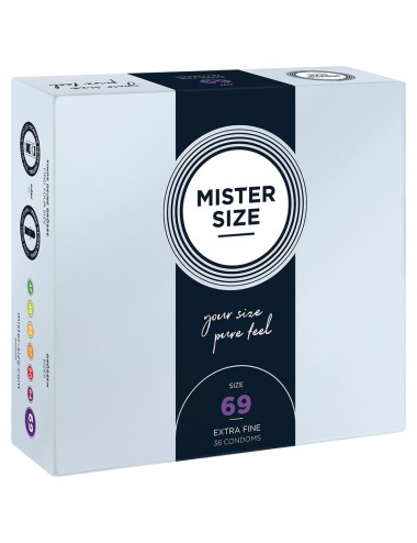 MISTER SIZE - PRESERVATIVOS TAMANHO XXXL 69 MM (36 UNIDADES)