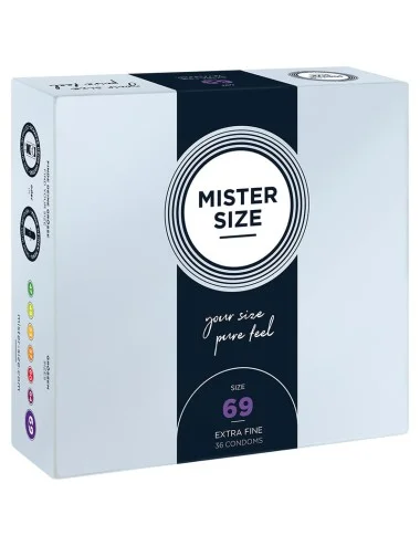 MISTER SIZE - PRESERVATIVOS TAMANHO XXXL 69 MM (36 UNIDADES)