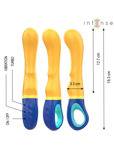 INTENSE - SHAGGY VIBRADOR G-SPOT AMARELO