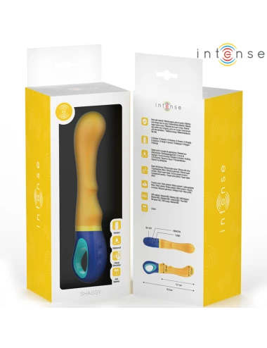 INTENSE - SHAGGY VIBRADOR G-SPOT AMARELO