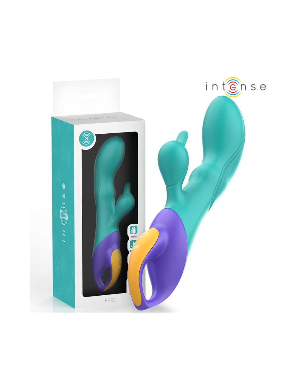 INTENSE - FRED RABBIT VIBRADOR AZUL INTENSE - FRED RABBIT VIBRADOR AZUL