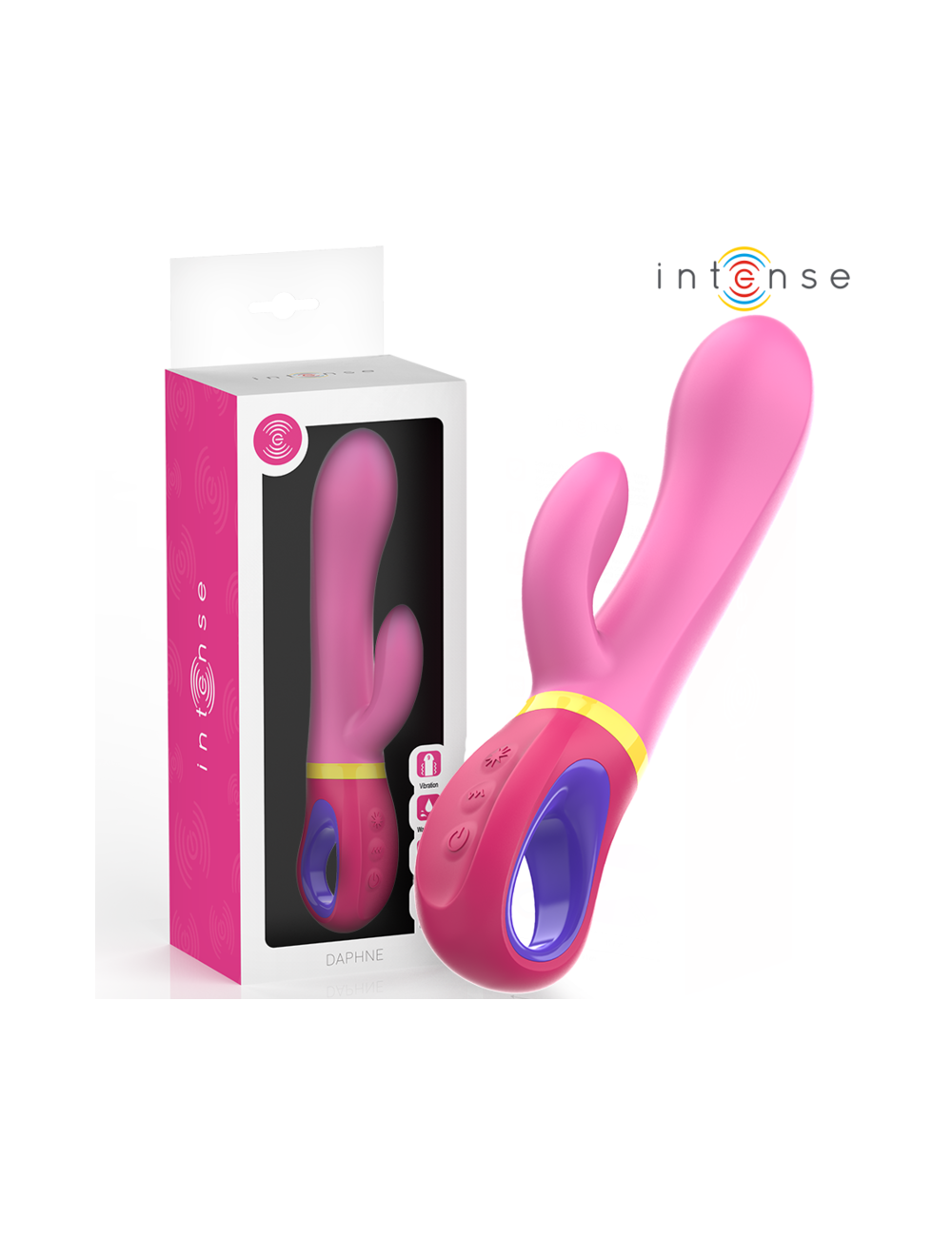 INTENSE - DAPHNE VIBRADOR RABBIT ROSA INTENSE - DAPHNE VIBRADOR RABBIT ROSA
