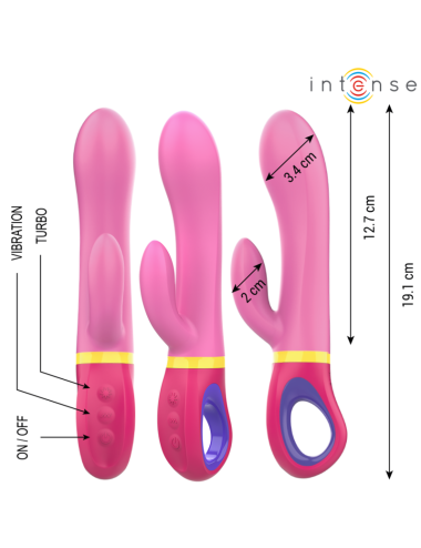 INTENSE - DAPHNE VIBRADOR RABBIT ROSA