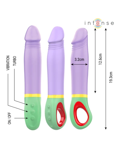 INTENSE - VELMA VIBRADOR RABBIT ROXO