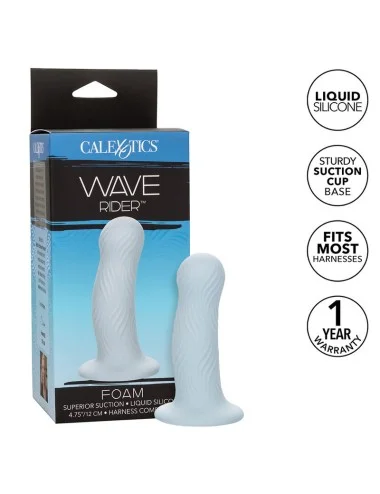CALEXOTICS - WAVE RIDER PLUG ANAL DE ESPUMA AZUL