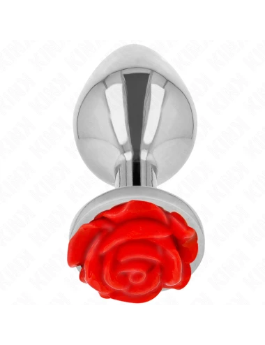 KINK - PLUG ANAL ROSA VERMELHO TAMANHO L