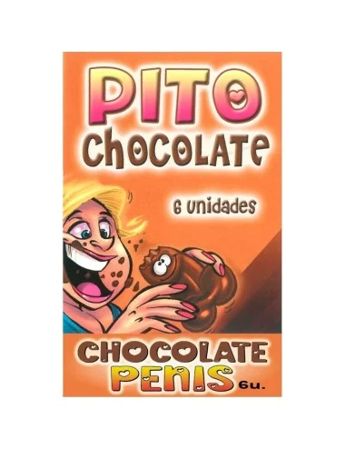 DIABLO PICANTE - CAIXA DE 6 CHOCOLATES EM FORMA DE PÊNIS