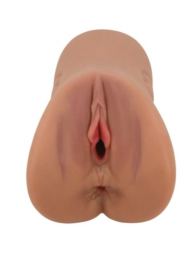CRAZY BULL - DESIGN DE VAGINA E ÂNUS ESCARLATE COM CARNE DE CORAÇÃO