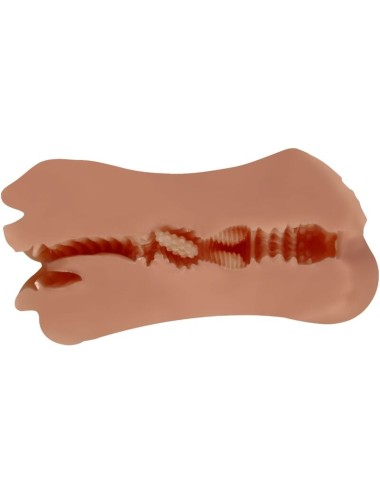 CRAZY BULL - ZOEY MASTURBADOR DUPLO BOCA E VAGINA CARNE