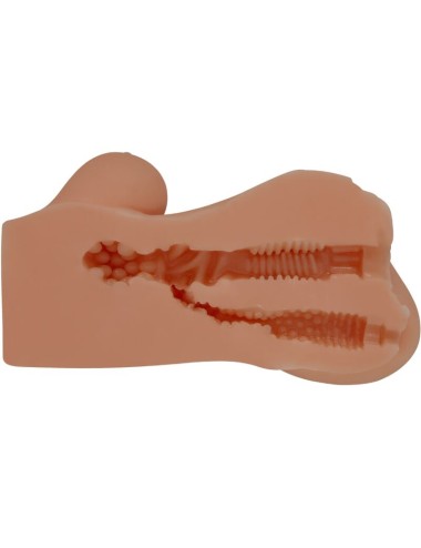 CRAZY BULL - HANNAH MASTURBADOR DUPLO VAGINA E ÂNUS MULATO REALISTA