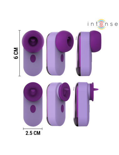 INTENSE - ESTIMULADOR DE CLITÓRIS SABRINA ROXO