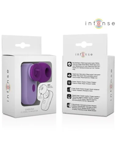 INTENSE - ESTIMULADOR DE CLITÓRIS SABRINA ROXO